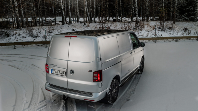 Transporter r edition bakifrån