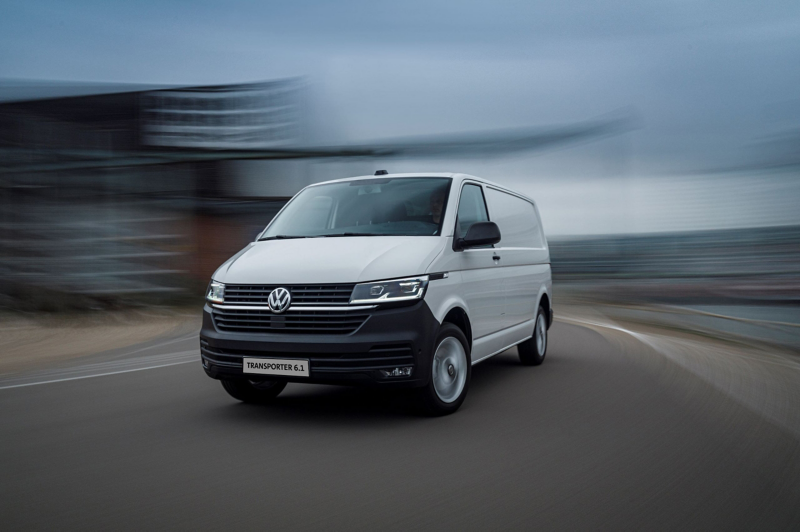 Volkswagen Transporter 6.1 na drodze