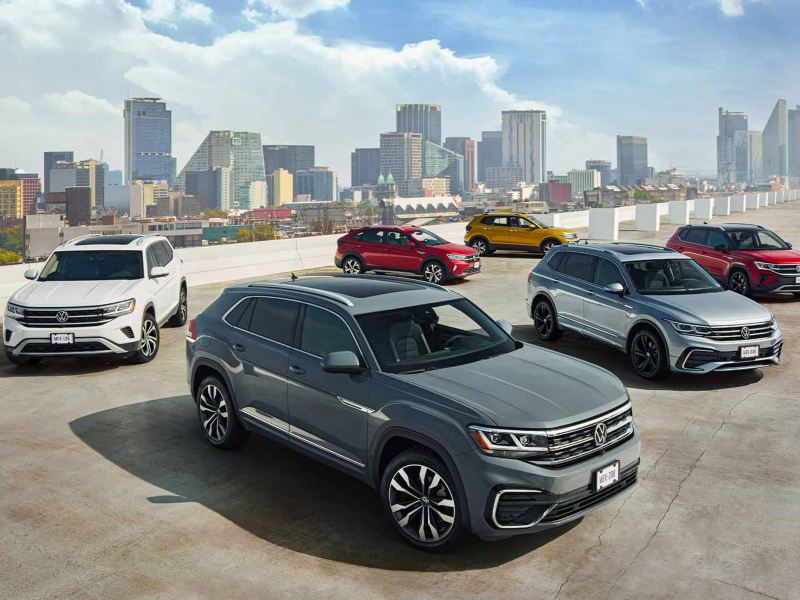 Cuáles son las camionetas de Volkswagen en México - Teramont, Cross Sport, Tiguan, Nivus, T Cross y Taos.