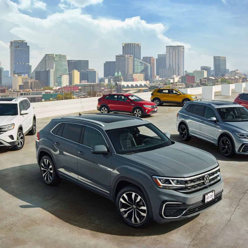 Cuáles son las camionetas de Volkswagen en México - Teramont, Cross Sport, Tiguan, Nivus, T Cross y Taos.