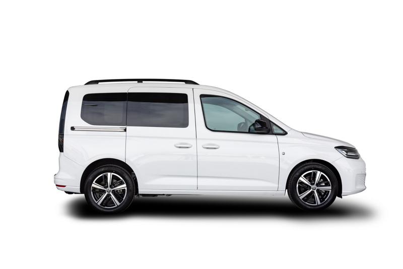 Plano lateral del VW Caddy Maxi PMR