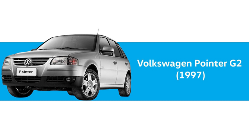 Volkswagen Pointer G2 de 1997 en color plateado