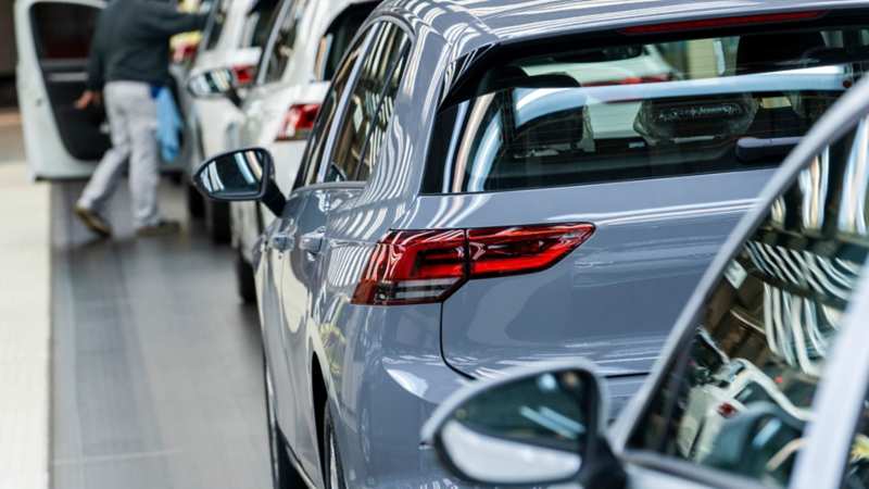 Autos ensamblados en plantas de Volkswagen México