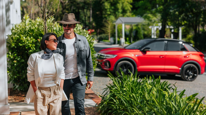 T-Roc in red
