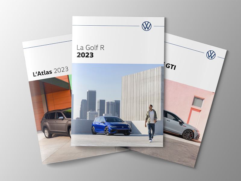 3 guides d’achat Volkswagen, lien vers la page « Guide d’achat » de Vw