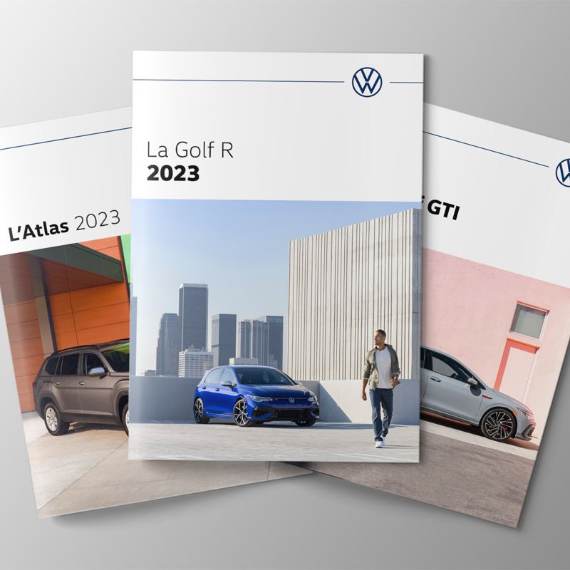 3 guides d’achat Volkswagen, lien vers la page « Guide d’achat » de Vw