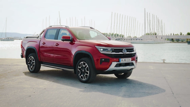 The style packages of the VW Amarok.