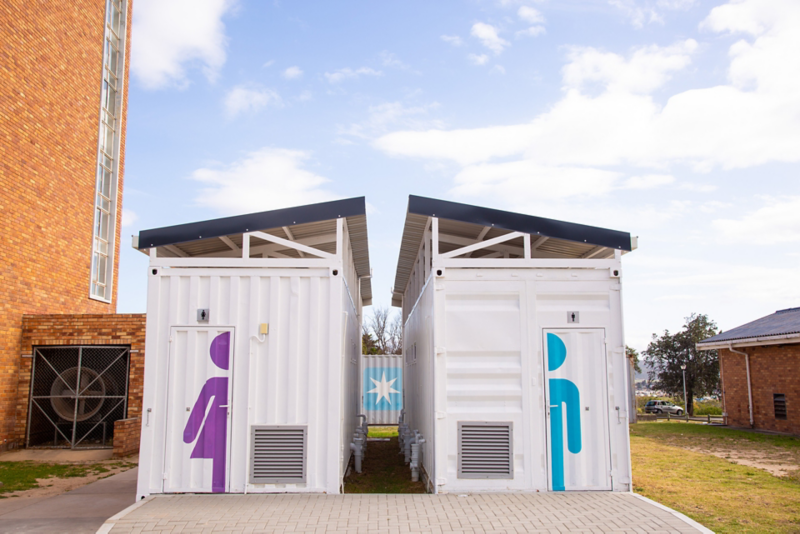 VWSA donates containers and equipment from decommissioned Covid-19 field hospital 