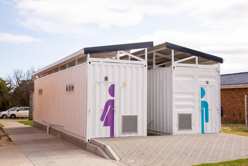 VWSA donates containers and equipment from decommissioned Covid-19 field hospital 