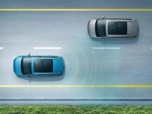 Side assist illustation