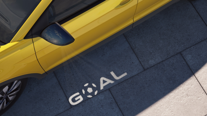 T-Cross GOAL Logoprojektion