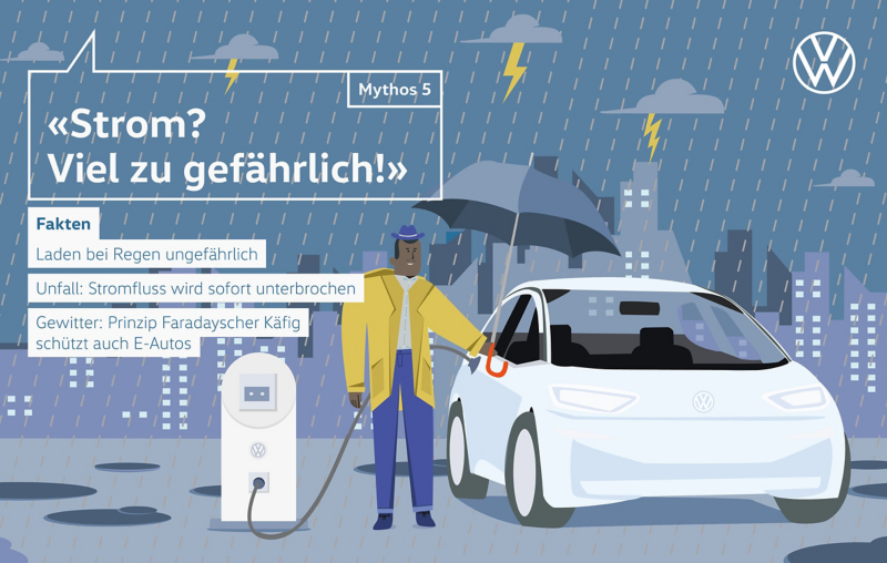 Mythos 5 «Strom? Viel zu gefährlich!»