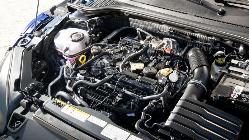 El motor del Arteon 2022 de Volkswagen