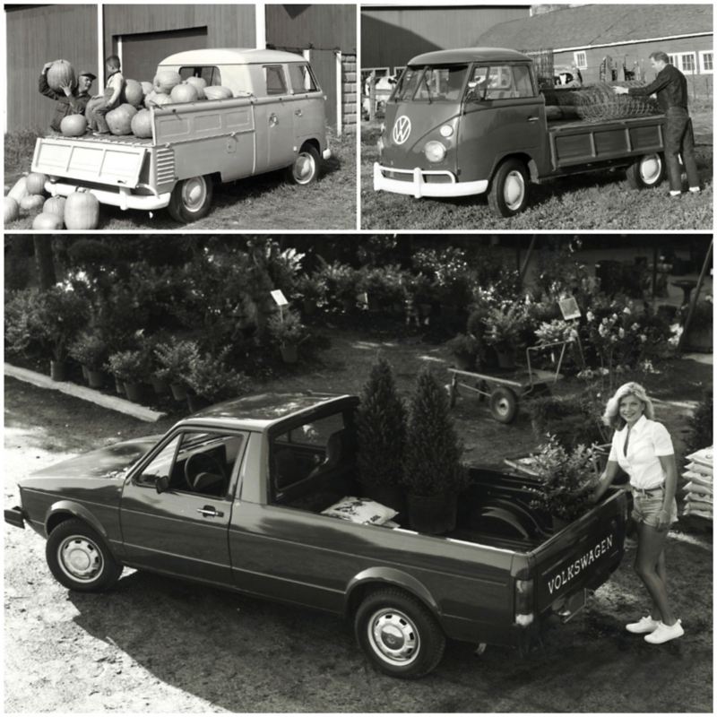 Modelos históricos de Volkswagen Pickup.