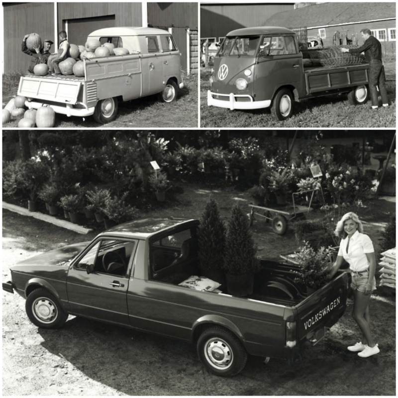 Modelos históricos de Volkswagen Pickup.