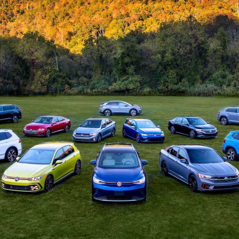 All current Volkswagen models