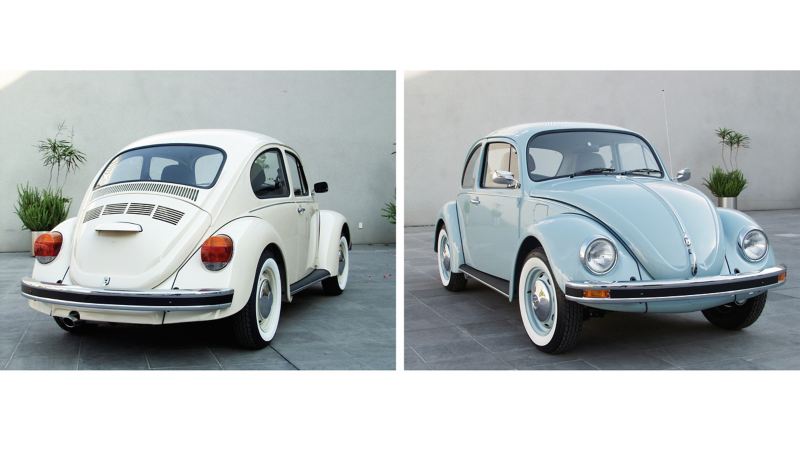 2003 vw beetle rear