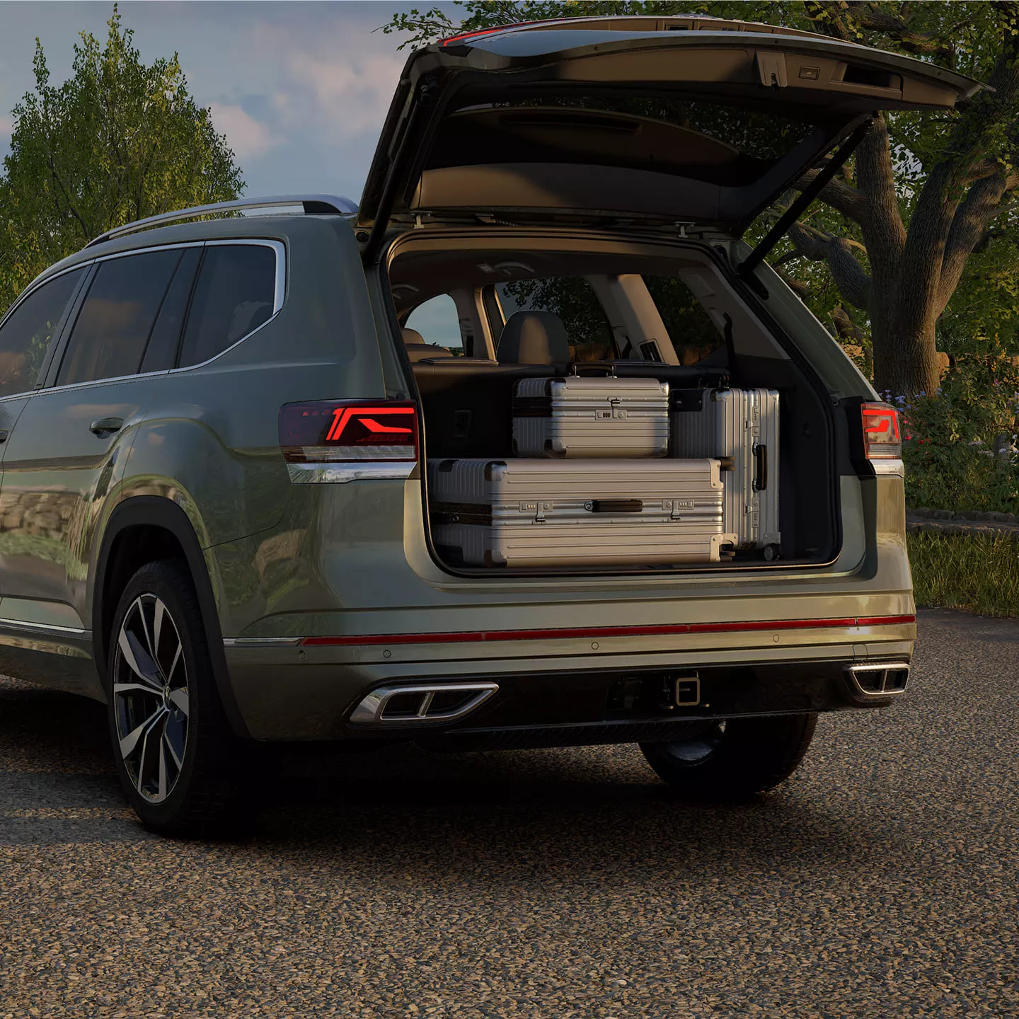 Volkswagen Atlas cargo area