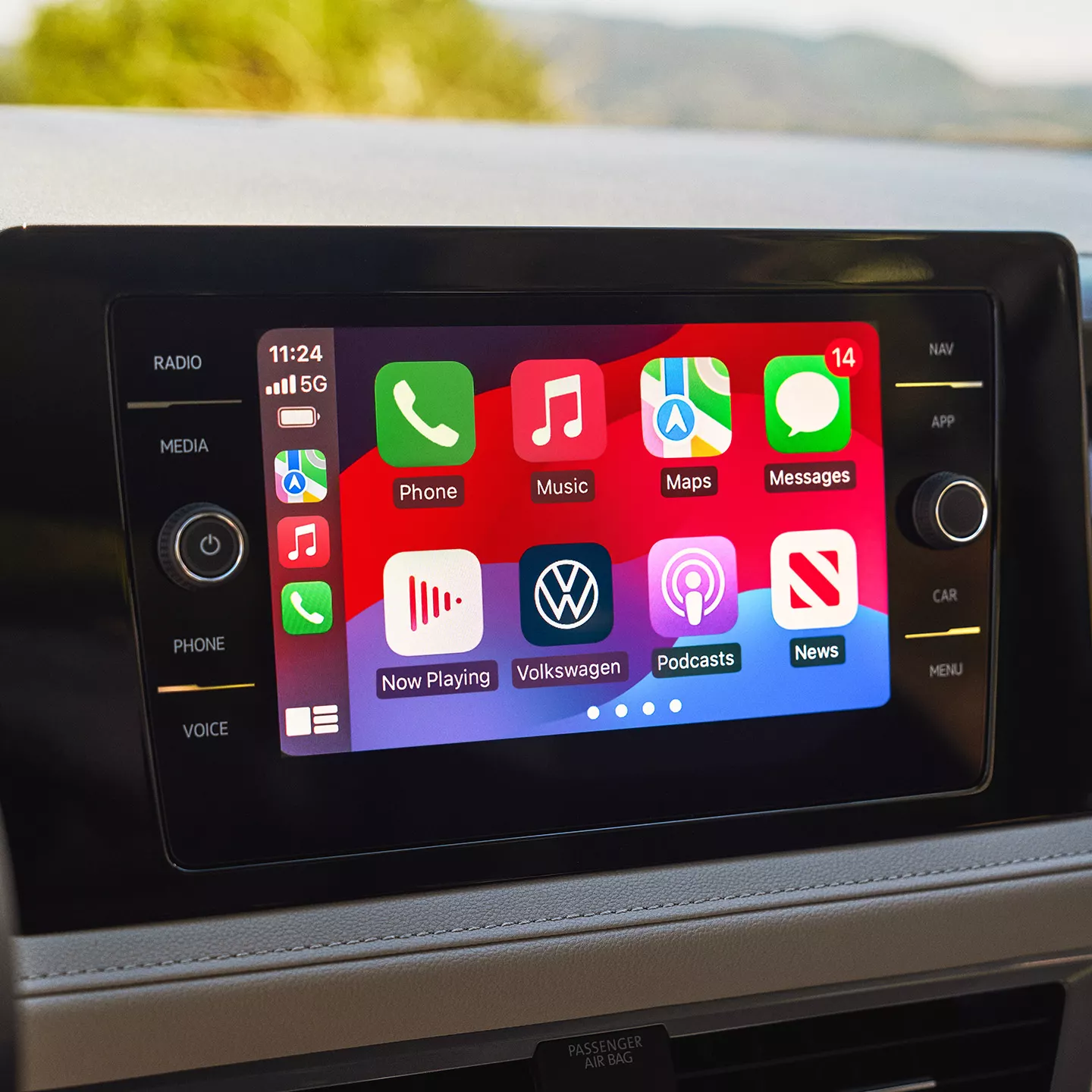Volkswagen Taos infotainment display