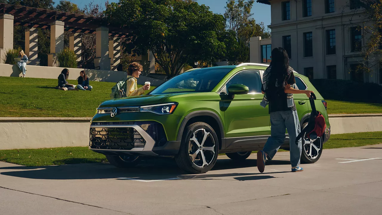 2027 volkswagen taos driver side front exterior view 