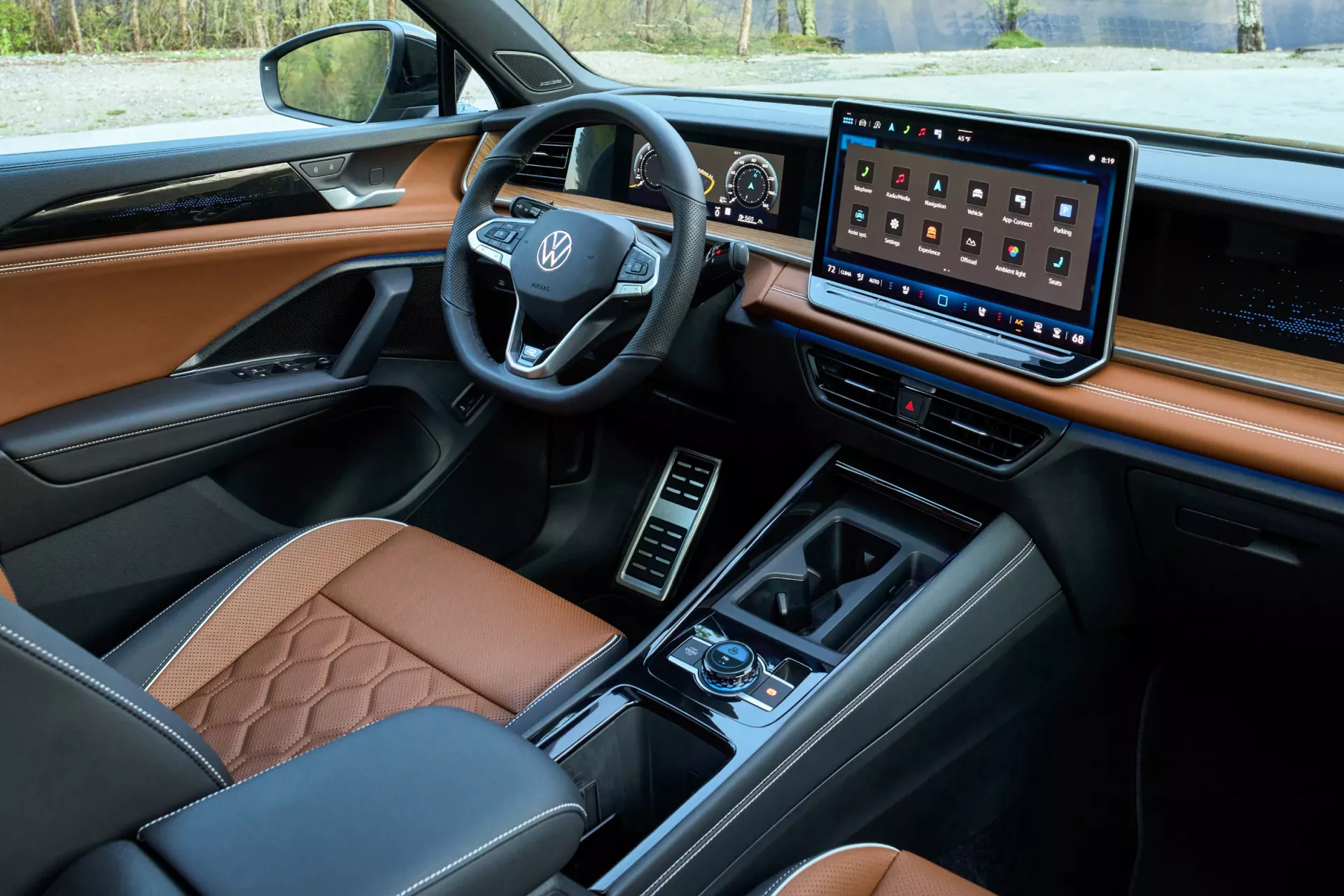 2026 Volkswagen Tiguan interior front view