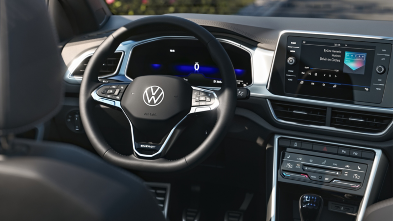 Innenraum eines VW T-Roc Cabriolet ENERGY