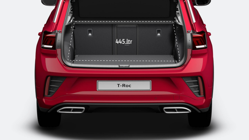 T-Roc boot capacity