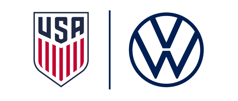 VW and US Soccer logos.