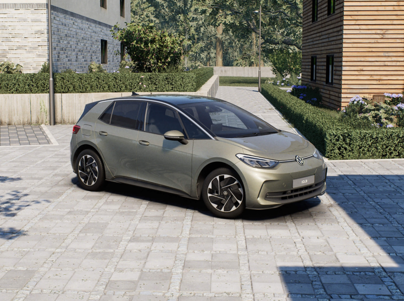 Volkswagen ID.3 Pure Match in Olivine Green