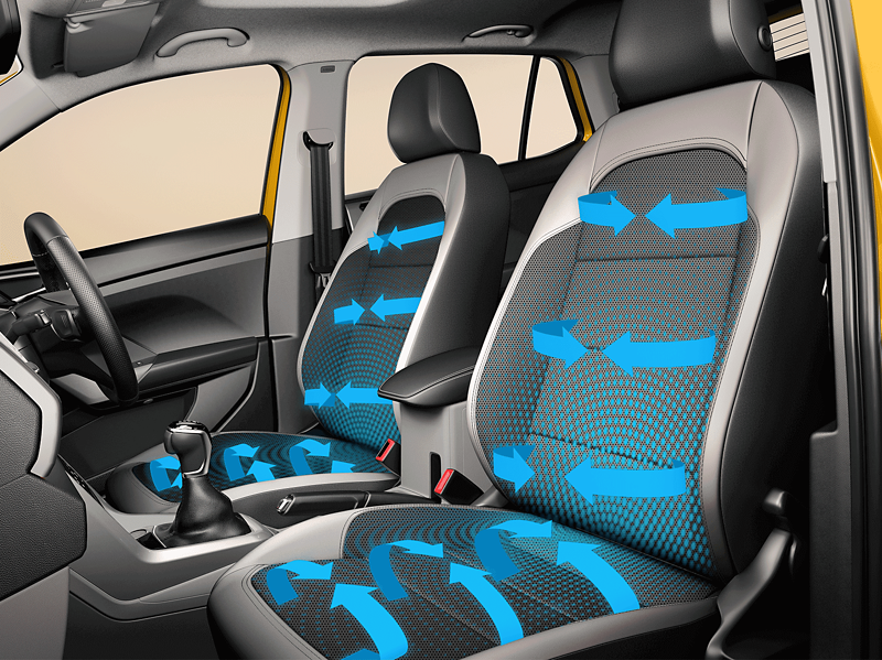 Ventilated seats