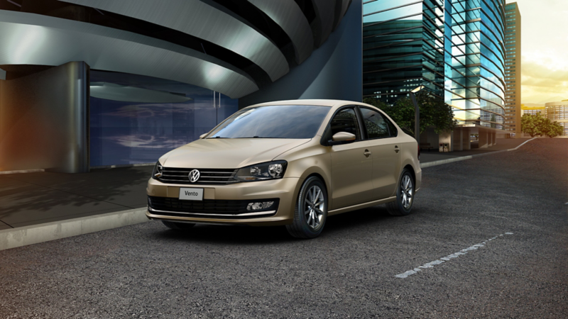 Vento dorado, modelo anterior Volkswagen