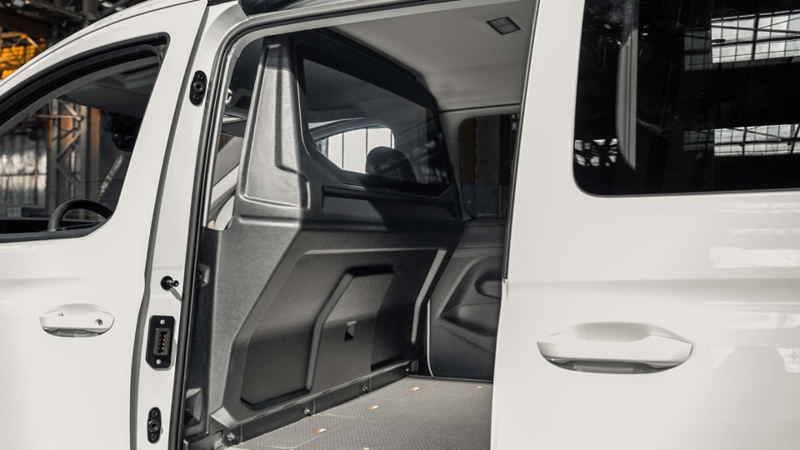 Caddy Kombi eHybrid omgebouwd tot enkele cabine