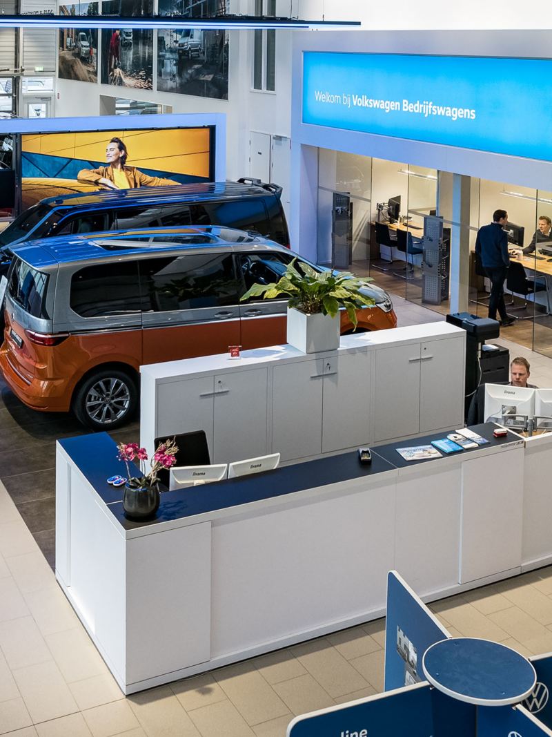 Volkswagen Bedrijfswagens Centrum showroom