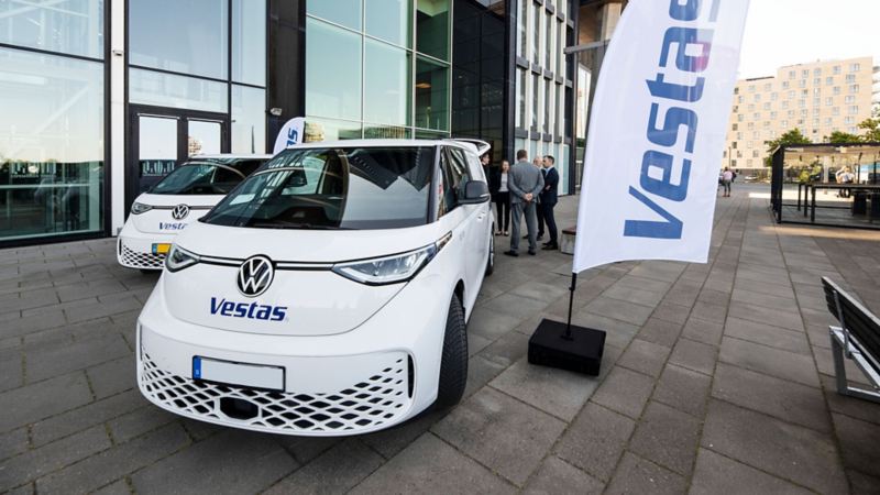 Volkswagen Bedrijfswagens en Vestas maken zich samen sterk voor duurzame mobiliteit
