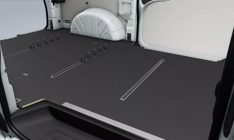 Optionele sjorogen in de laadruimte van de nieuwe Transporter