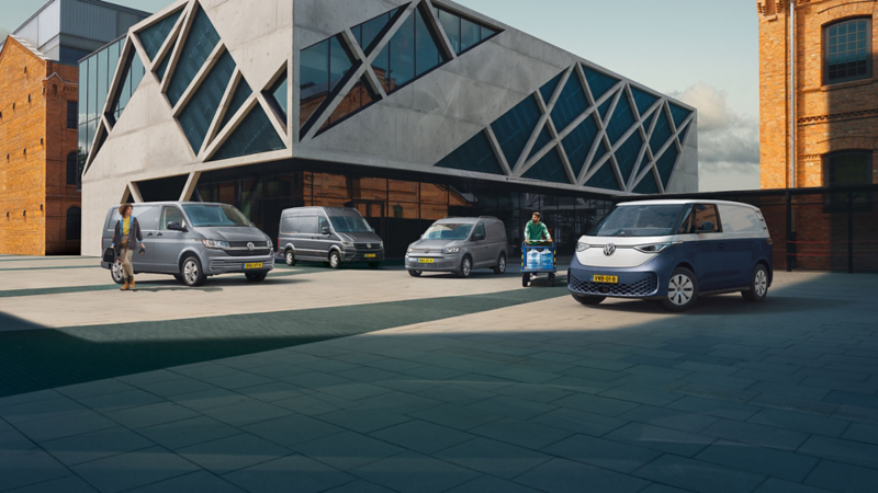 Ontdek alle modellen van Volkswagen Bedrijfswagens