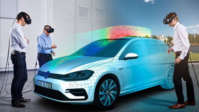VW VR developers look at the streamline