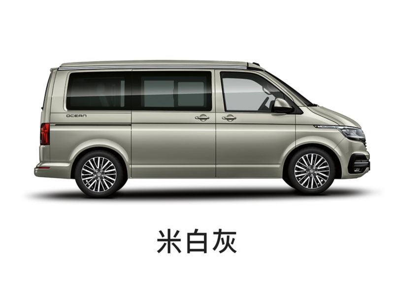 T6.1 California車色示意 - 鏡色灰 金屬漆