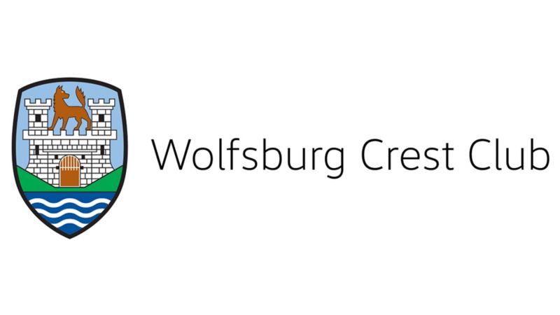 The logo of Wolfsburg Crest Club