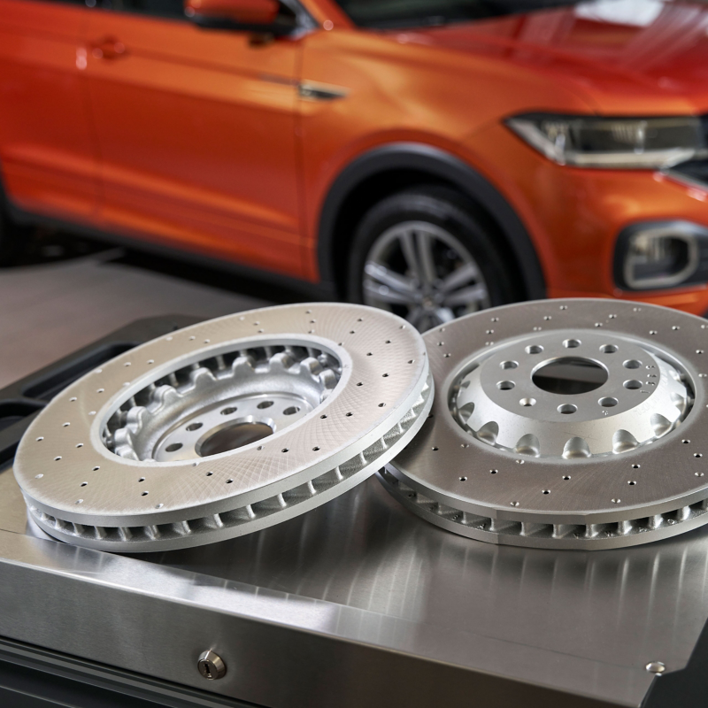 To originale Volkswagen bremseskiver