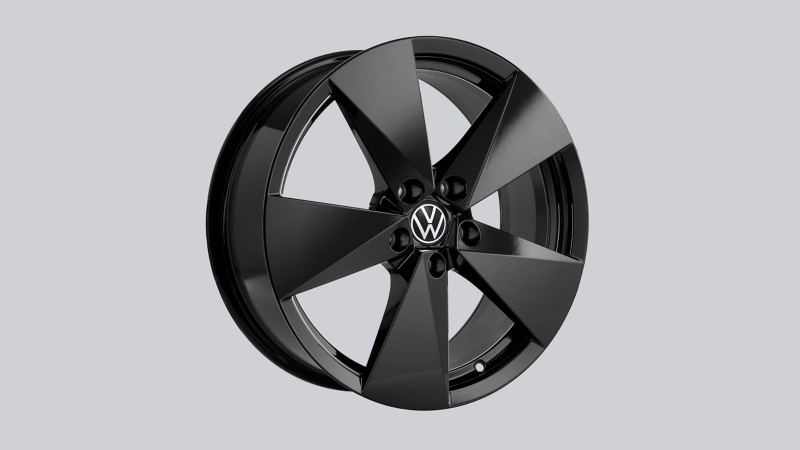 Llantas de aleación «Riga» de 18 pulgadas en negro – Accesorios Volkswagen