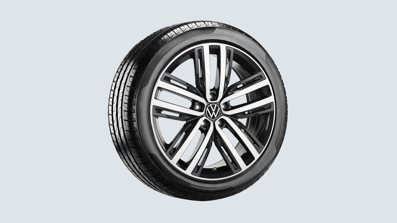 Rad mit 19-Zoll-Leichtmetallfelge „Auckland“ von VW Zubehör