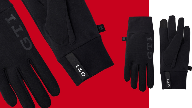 Handschuhe aus der GTI Kollektion von Volkswagen Zubehör