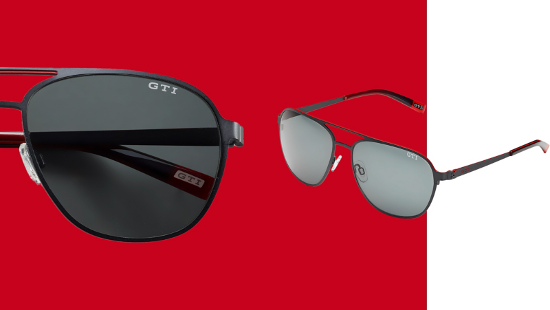 Sonnenbrille aus der GTI Kollektion von Volkswagen Zubehör