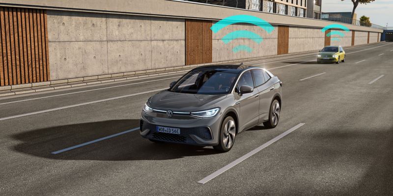 Visualisation de la communication entre véhicules via la technologie Car2X