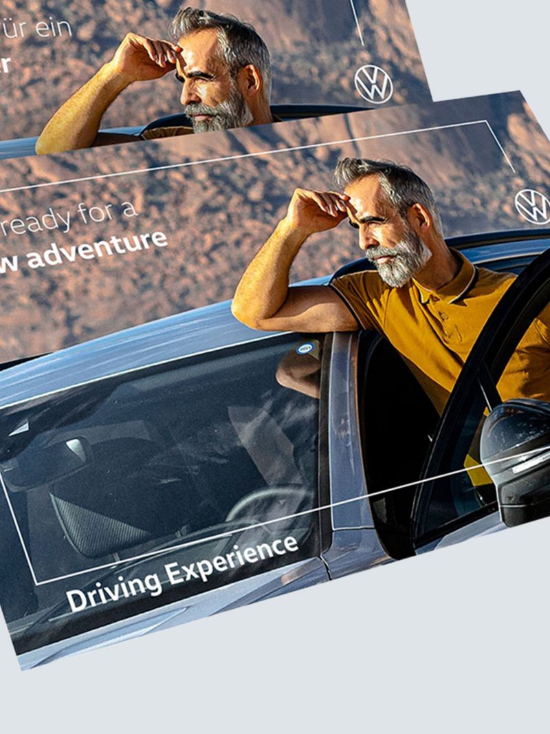 Two vouchers for the VW Driving Experience