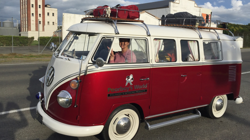 Kombi on the road