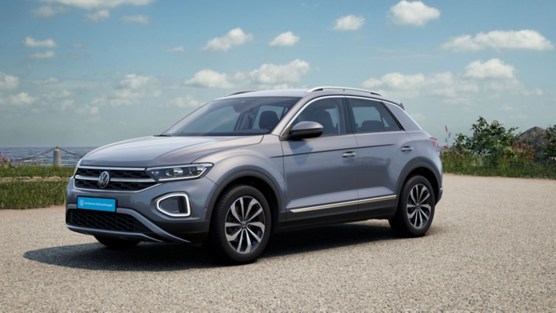 Grauer VW T-Roc – Volkswagen Zertifizierte Gebrauchtwagen