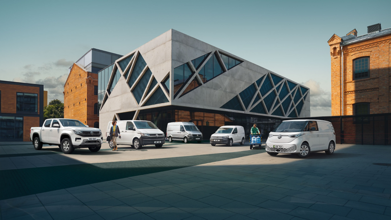 VW range in a business location