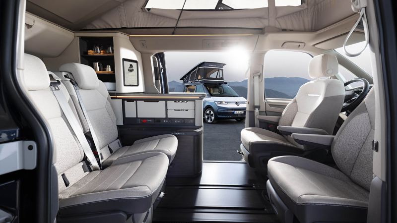 Volkswagen California Concept interior 